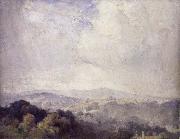 Tom roberts Harrow Hill oil painting on canvas